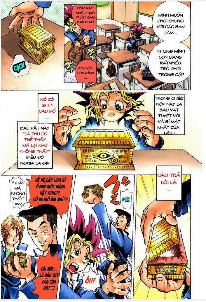 Vua Trò Chơi Full Màu Chapter 1 trang 8