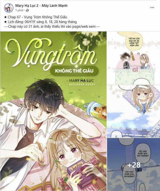 Vụng Trộm Giấu Không Được Chapter 67.1 trang 0