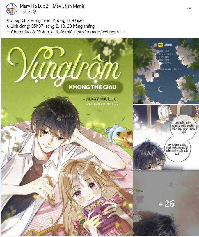 Vụng Trộm Giấu Không Được Chapter 68.1 trang 1