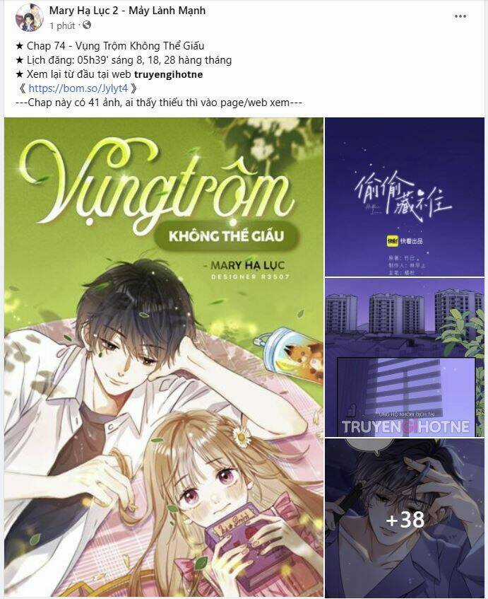 Vụng Trộm Giấu Không Được Chapter 74.1 trang 17