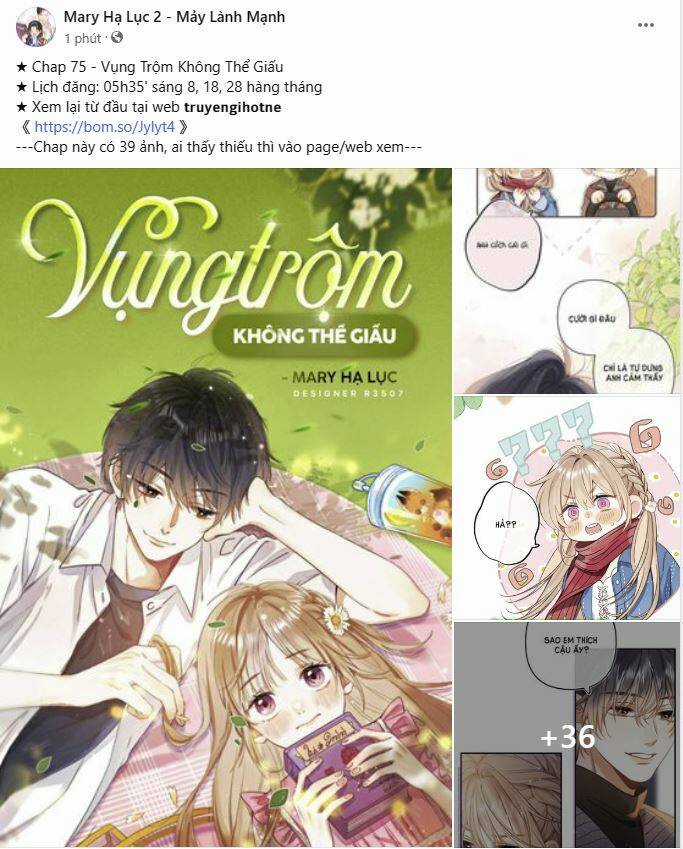 Vụng Trộm Giấu Không Được Chapter 75.1 trang 0