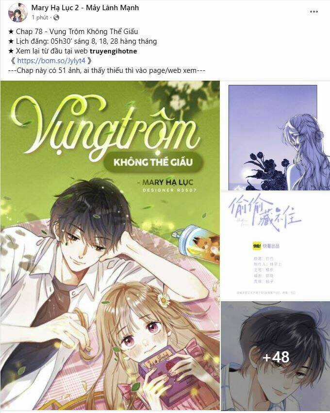 Vụng Trộm Giấu Không Được Chapter 78.1 trang 3