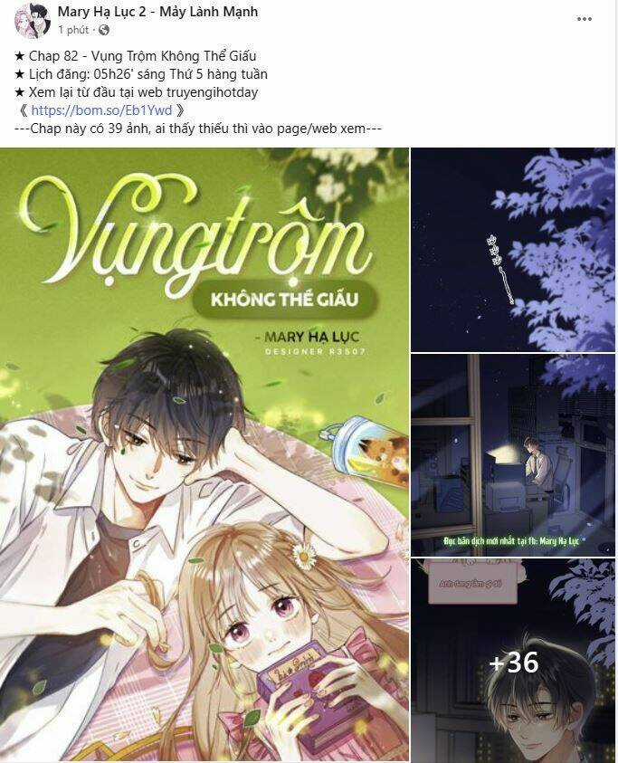Vụng Trộm Giấu Không Được Chapter 82.1 trang 1