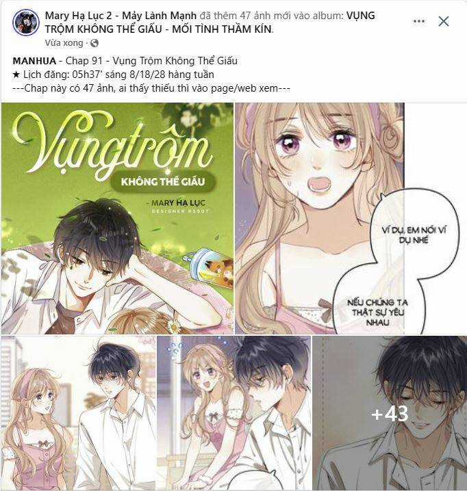 Vụng Trộm Giấu Không Được Chapter 91.1 trang 0