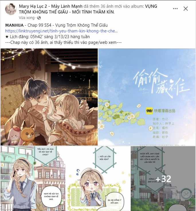 Vụng Trộm Giấu Không Được Chapter 99.1 trang 0