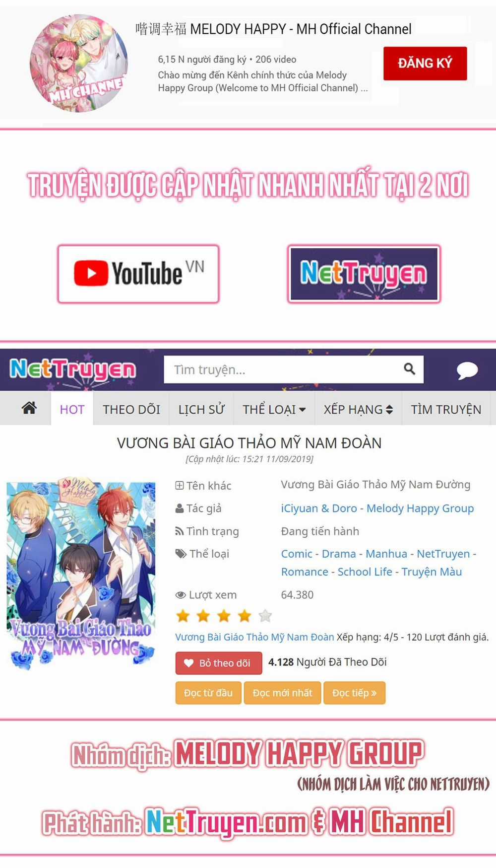 Vương Bài Giáo Thảo Mỹ Nam Đoàn Chapter 4.5 trang 20