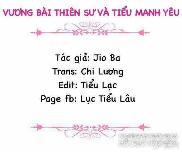 Vương Bài Thiên Sư Và Tiểu Manh Yêu Chapter 12 trang 1