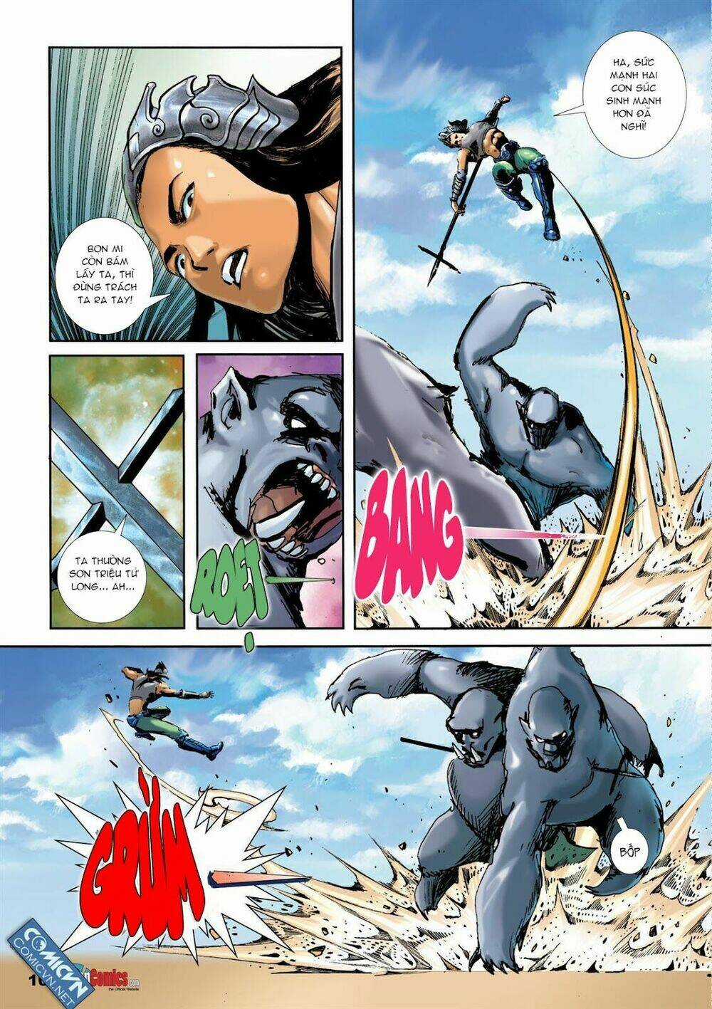 Vương Giả chi Chiến Chapter 1 trang 2