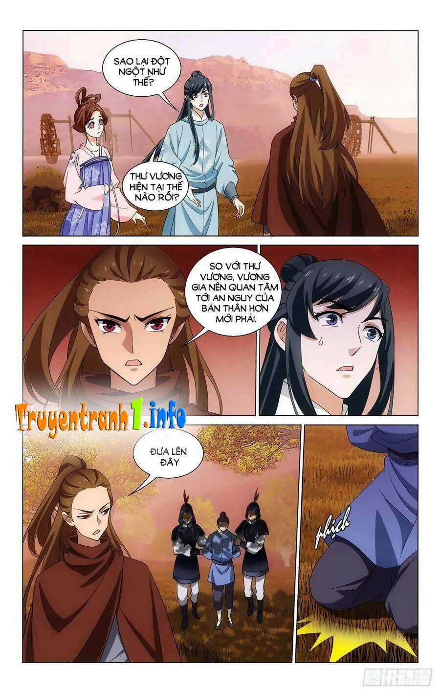 Vương Gia! Không Nên A! Chapter 347 trang 3