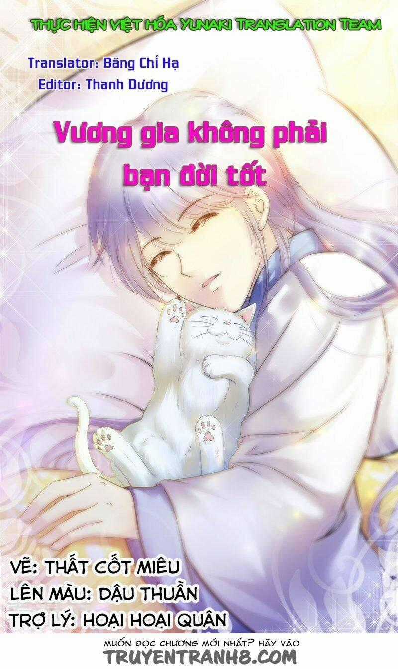 Vương Gia Không Phải Là Bạn Đời Tốt Chapter 4 trang 1