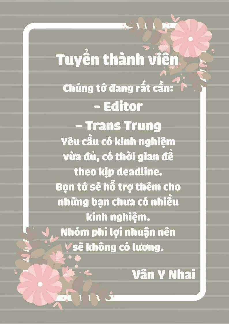 Vương Gia Không Thể Trêu Chapter 54 trang 1
