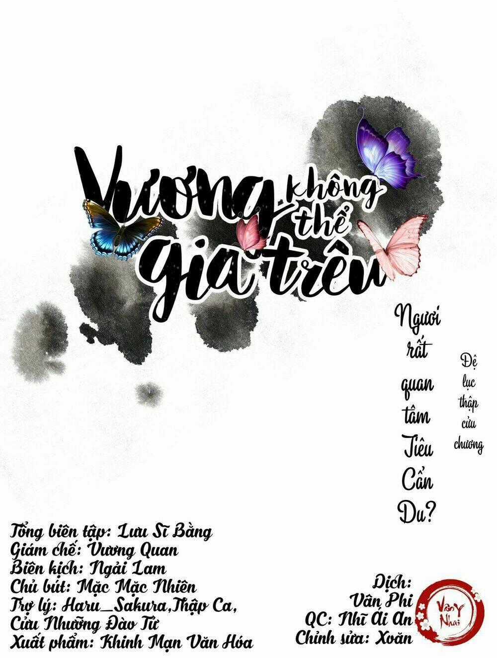 Vương Gia Không Thể Trêu Chapter 69 trang 0