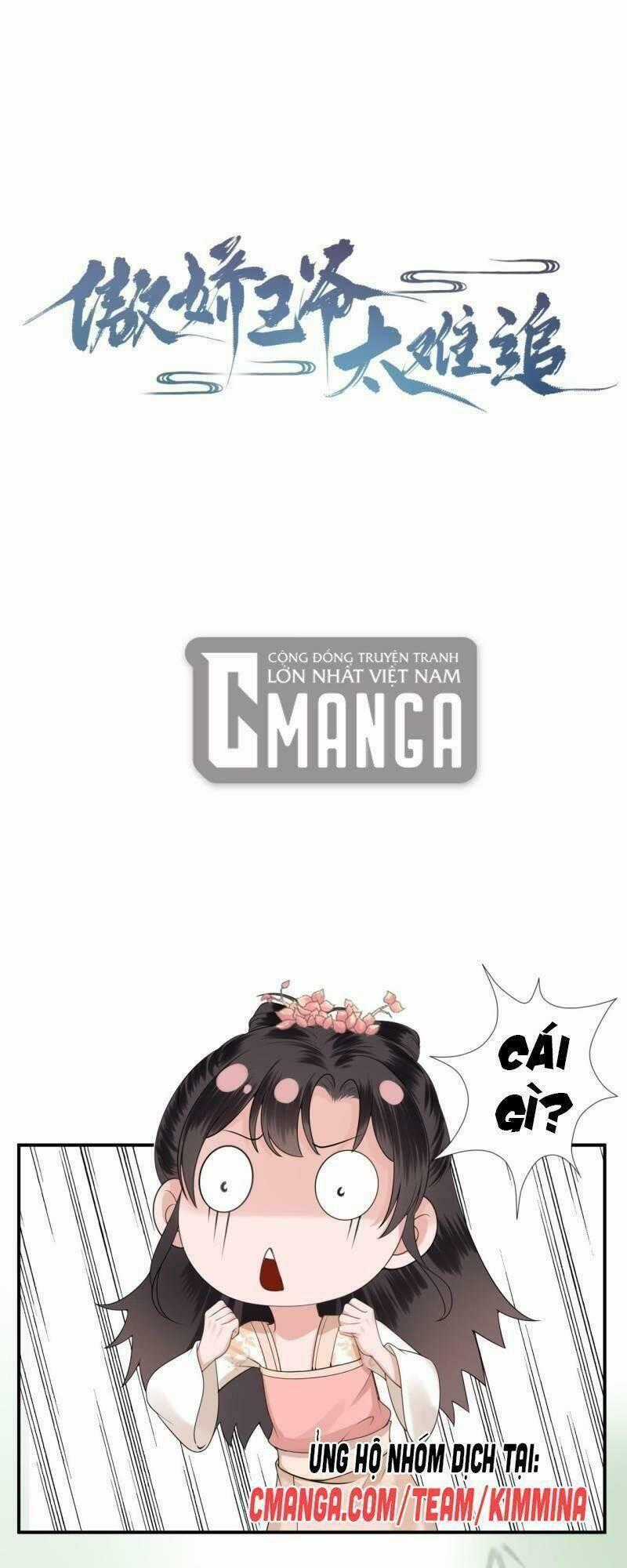 Vương Gia Kiêu Ngạo Quá Khó Cua Chapter 118 trang 0