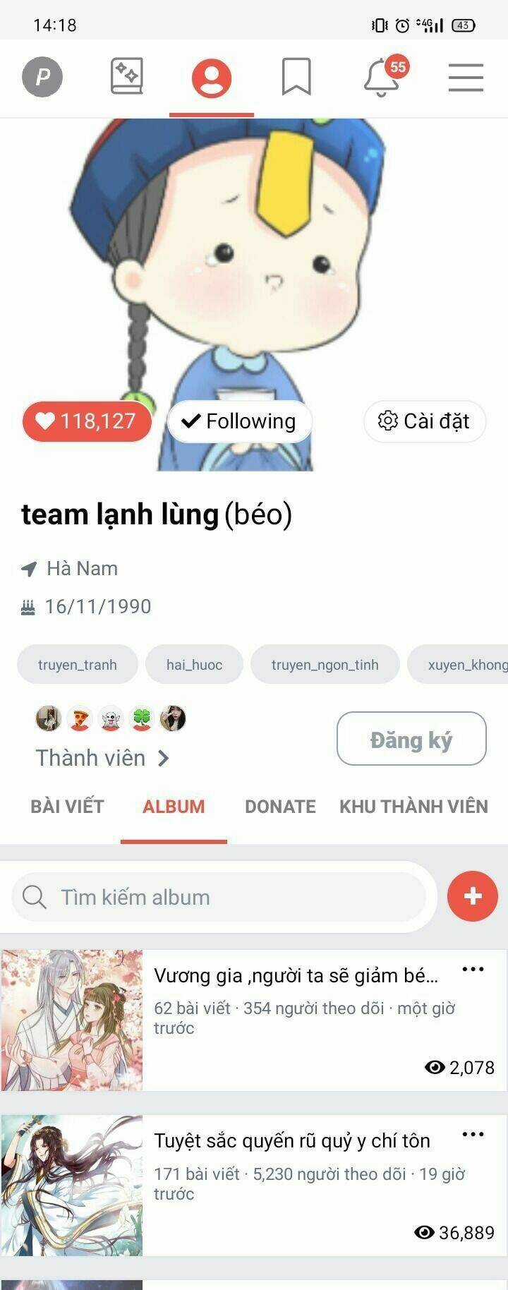 Vương Gia Người Ta Sẽ Giảm Béo Mà!!! Chapter 152 trang 44