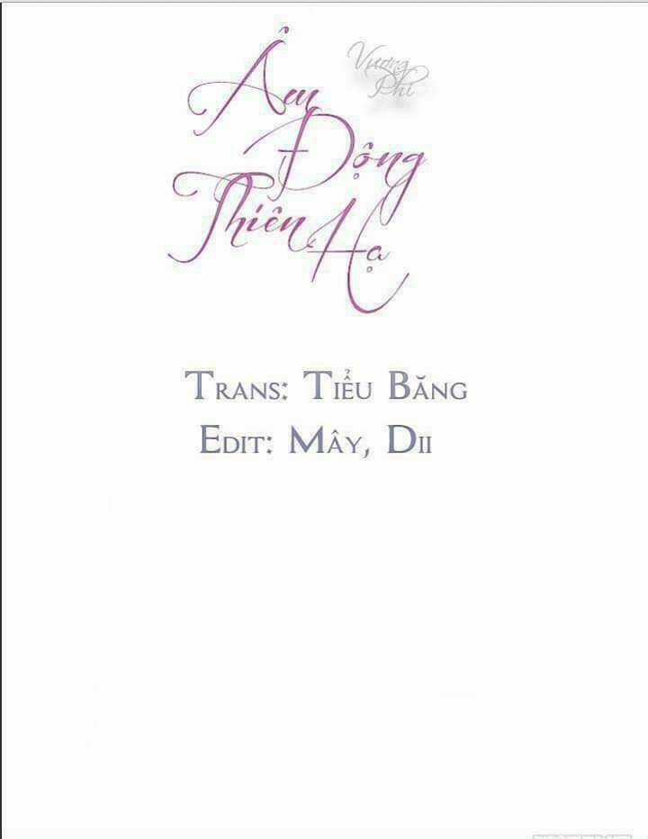 Vương Phi - Âm Động Thiên Hạ Chapter 0 trang 2