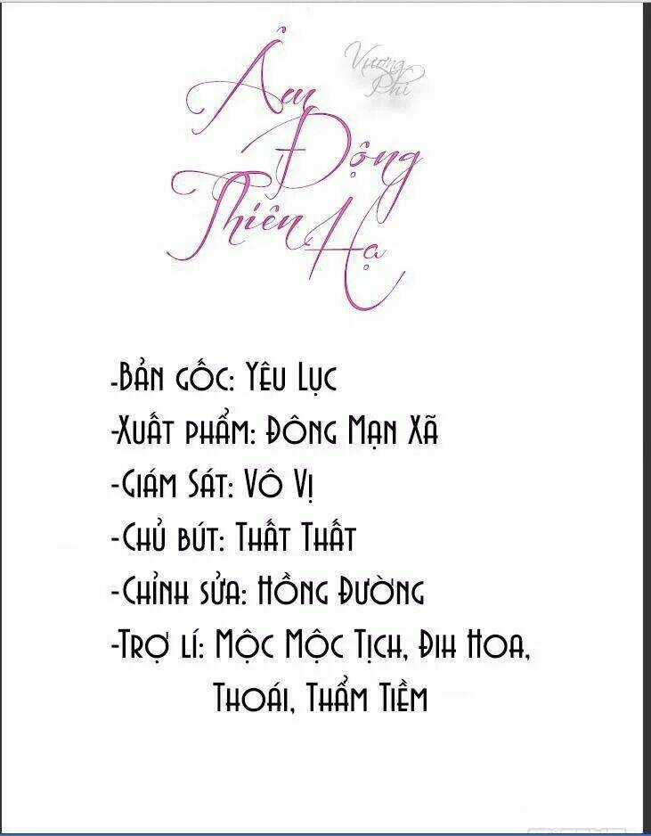 Vương Phi - Âm Động Thiên Hạ Chapter 7 trang 2