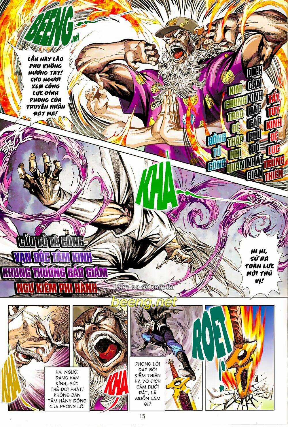 Vương Phong Lôi Truyền Kỳ Chapter 1 trang 14