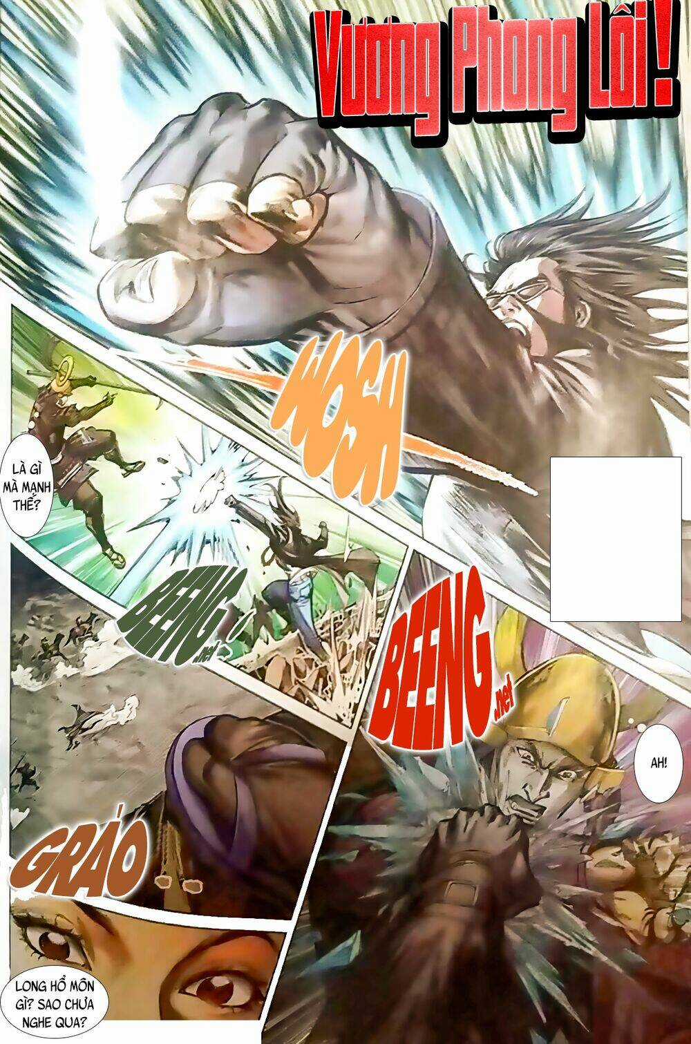 Vương Phong Lôi Truyền Kỳ Chapter 2 trang 11