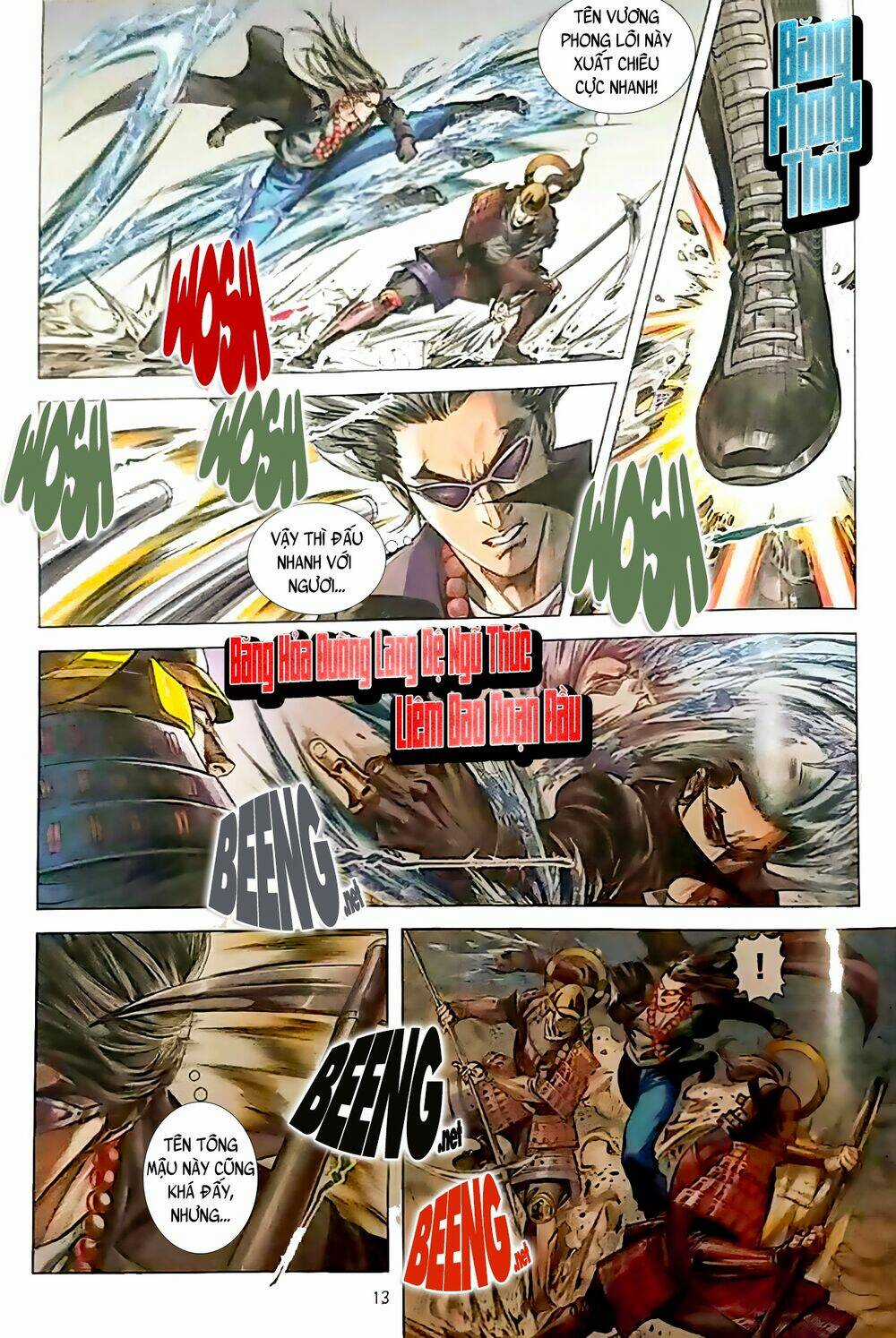 Vương Phong Lôi Truyền Kỳ Chapter 2 trang 12