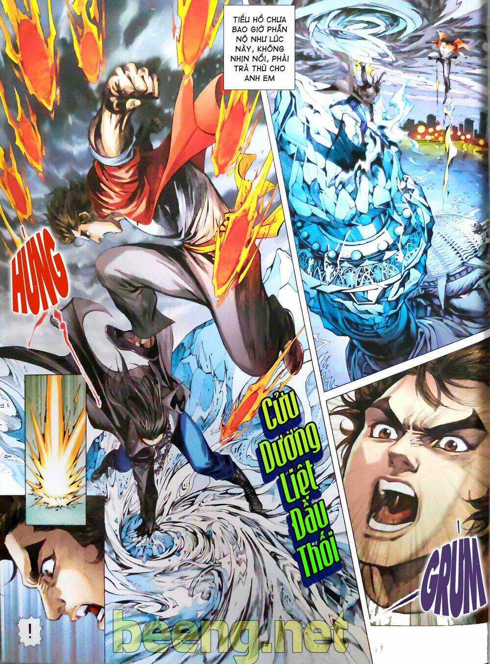 Vương Phong Lôi Truyền Kỳ Chapter 4 trang 12