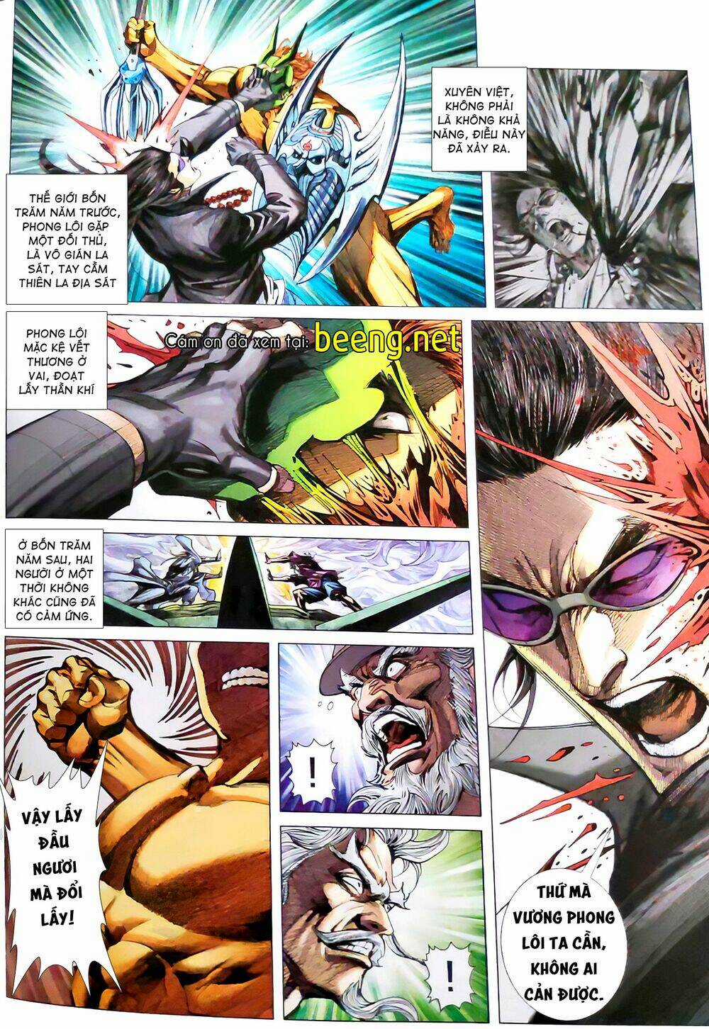 Vương Phong Lôi Truyền Kỳ Chapter 4 trang 3
