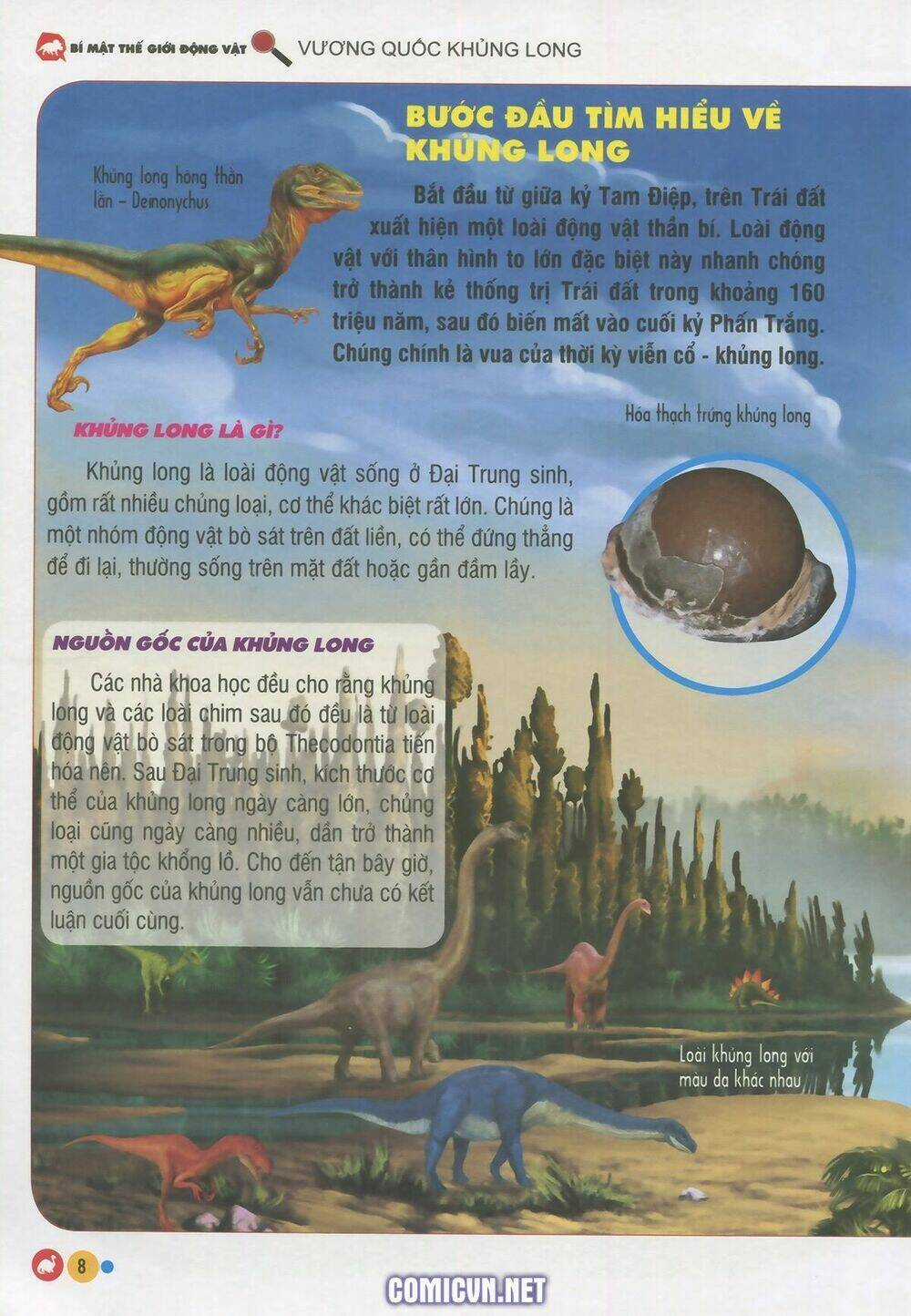 Vương Quốc Khủng Long Chapter 1 trang 4