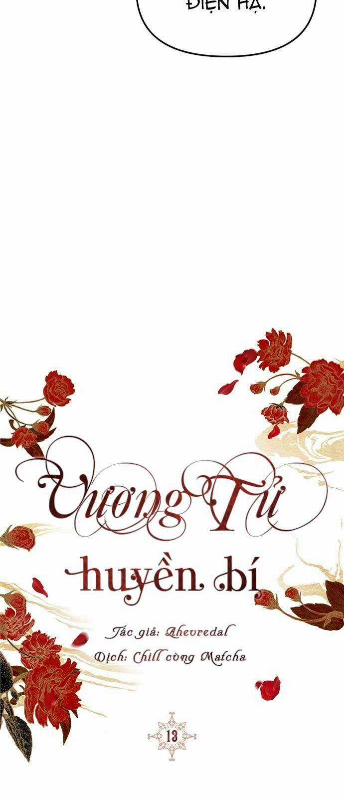 Vương Tử Huyền Bí Chapter 13 trang 13