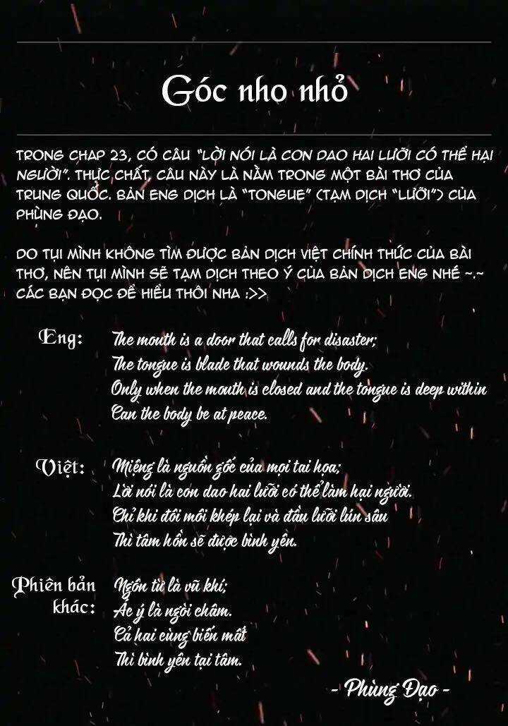 Vương Tử Huyền Bí Chapter 23 trang 130