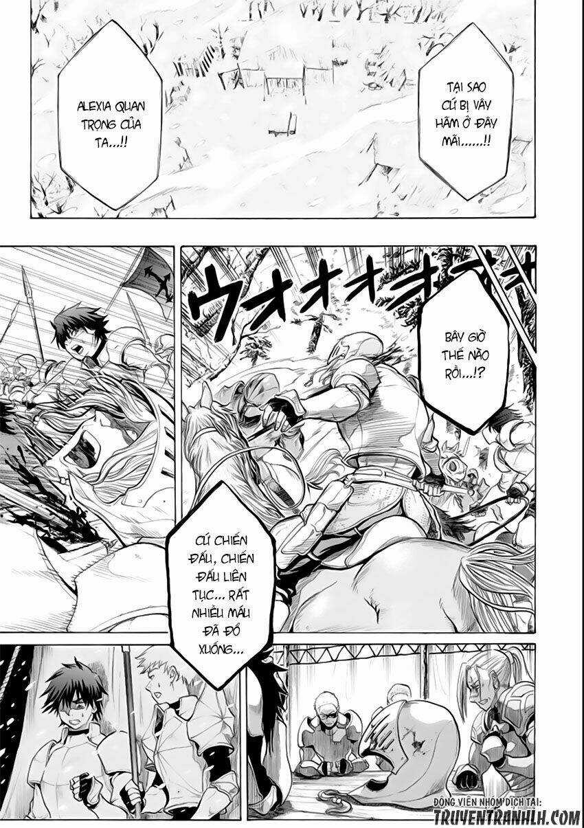 Waga Gyouyuu Ni Furueyo Tenchi: Alexis Teikoku Kouryuuki Chapter 2 trang 34