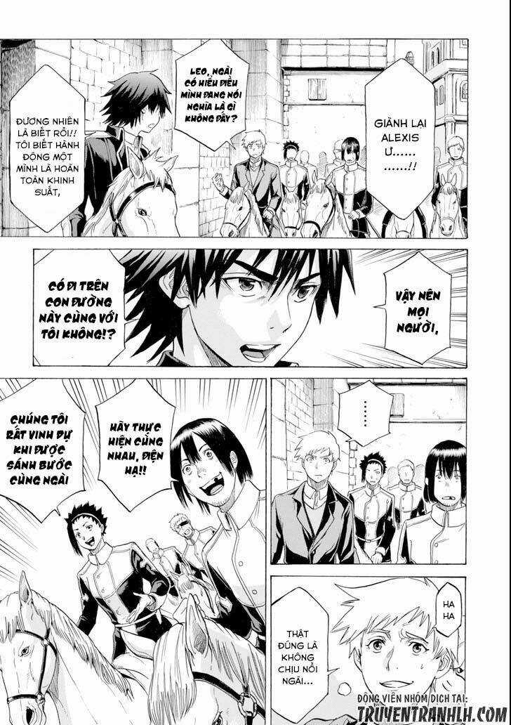 Waga Gyouyuu Ni Furueyo Tenchi: Alexis Teikoku Kouryuuki Chapter 4 trang 2