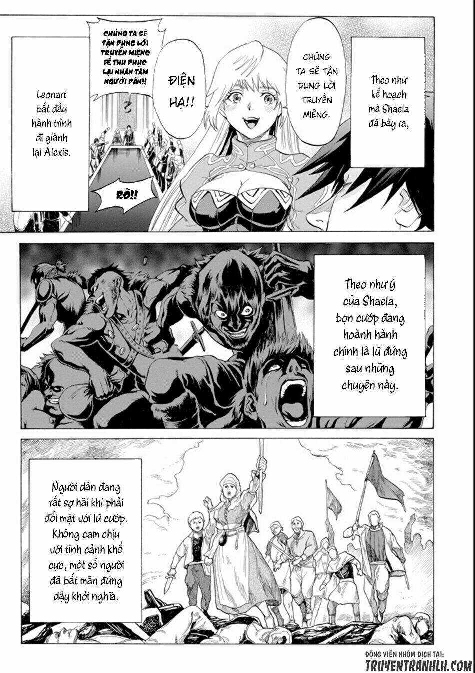 Waga Gyouyuu Ni Furueyo Tenchi: Alexis Teikoku Kouryuuki Chapter 5 trang 2