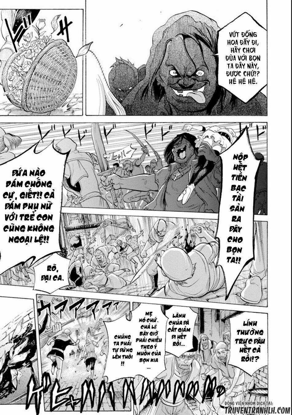 Waga Gyouyuu Ni Furueyo Tenchi: Alexis Teikoku Kouryuuki Chapter 5 trang 6