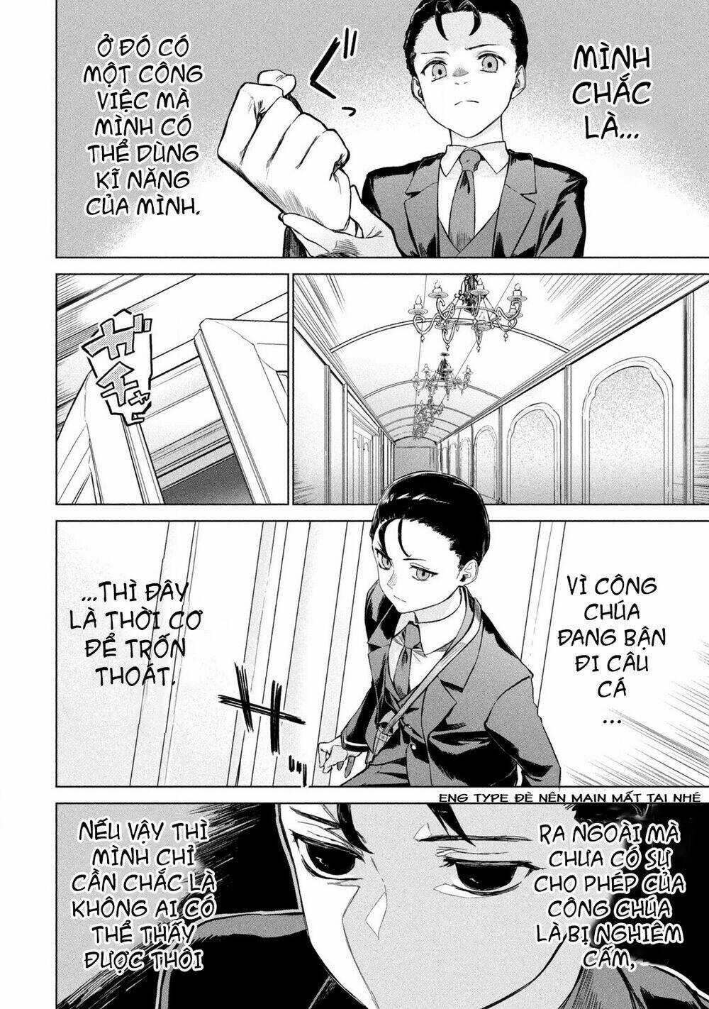 Wagamama Oujo Ni Tsukaeta Bannoushitsuji, Tonari No Teikoku De Saikyou No Gunjin Ni Nariagari Musous Chapter 1 trang 14