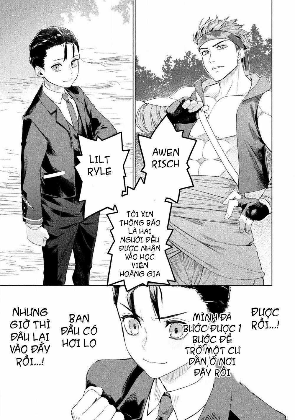 Wagamama Oujo Ni Tsukaeta Bannoushitsuji, Tonari No Teikoku De Saikyou No Gunjin Ni Nariagari Musous Chapter 1 trang 39