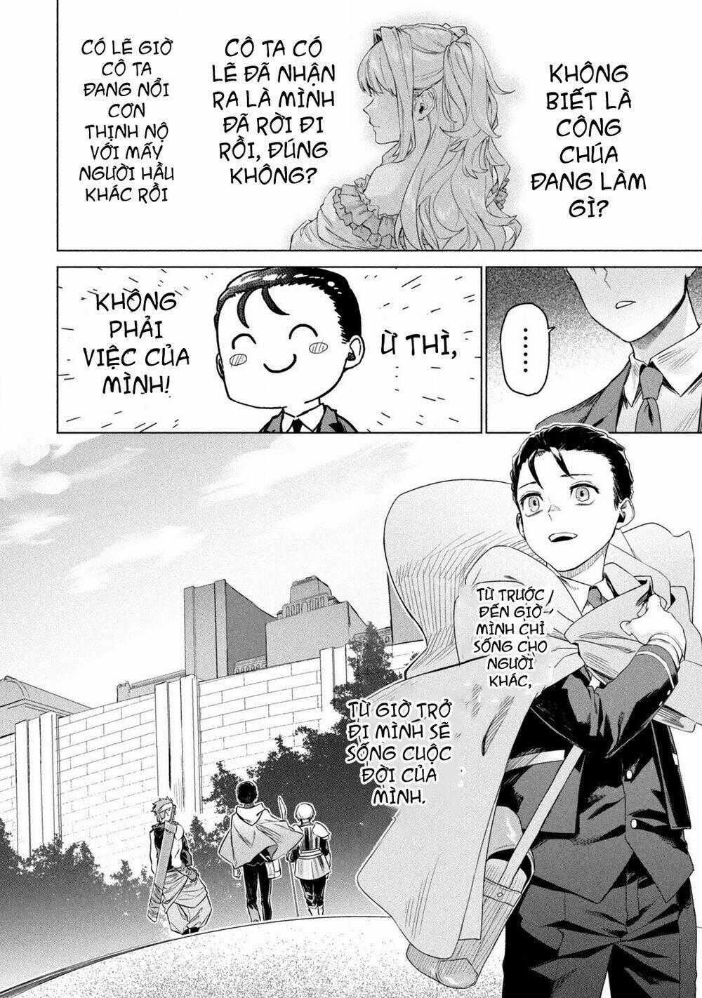 Wagamama Oujo Ni Tsukaeta Bannoushitsuji, Tonari No Teikoku De Saikyou No Gunjin Ni Nariagari Musous Chapter 1 trang 40