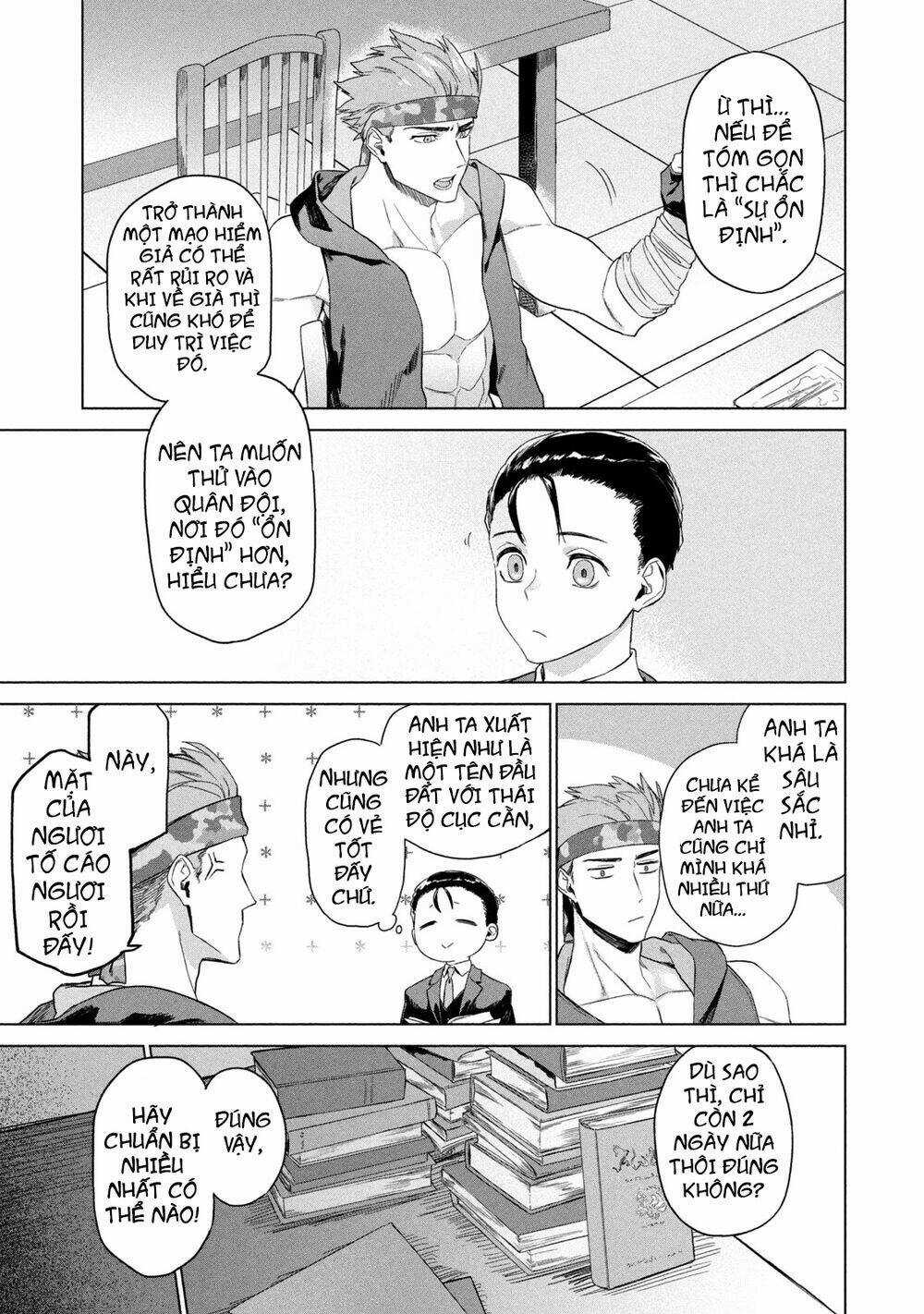 Wagamama Oujo Ni Tsukaeta Bannoushitsuji, Tonari No Teikoku De Saikyou No Gunjin Ni Nariagari Musous Chapter 2 trang 8