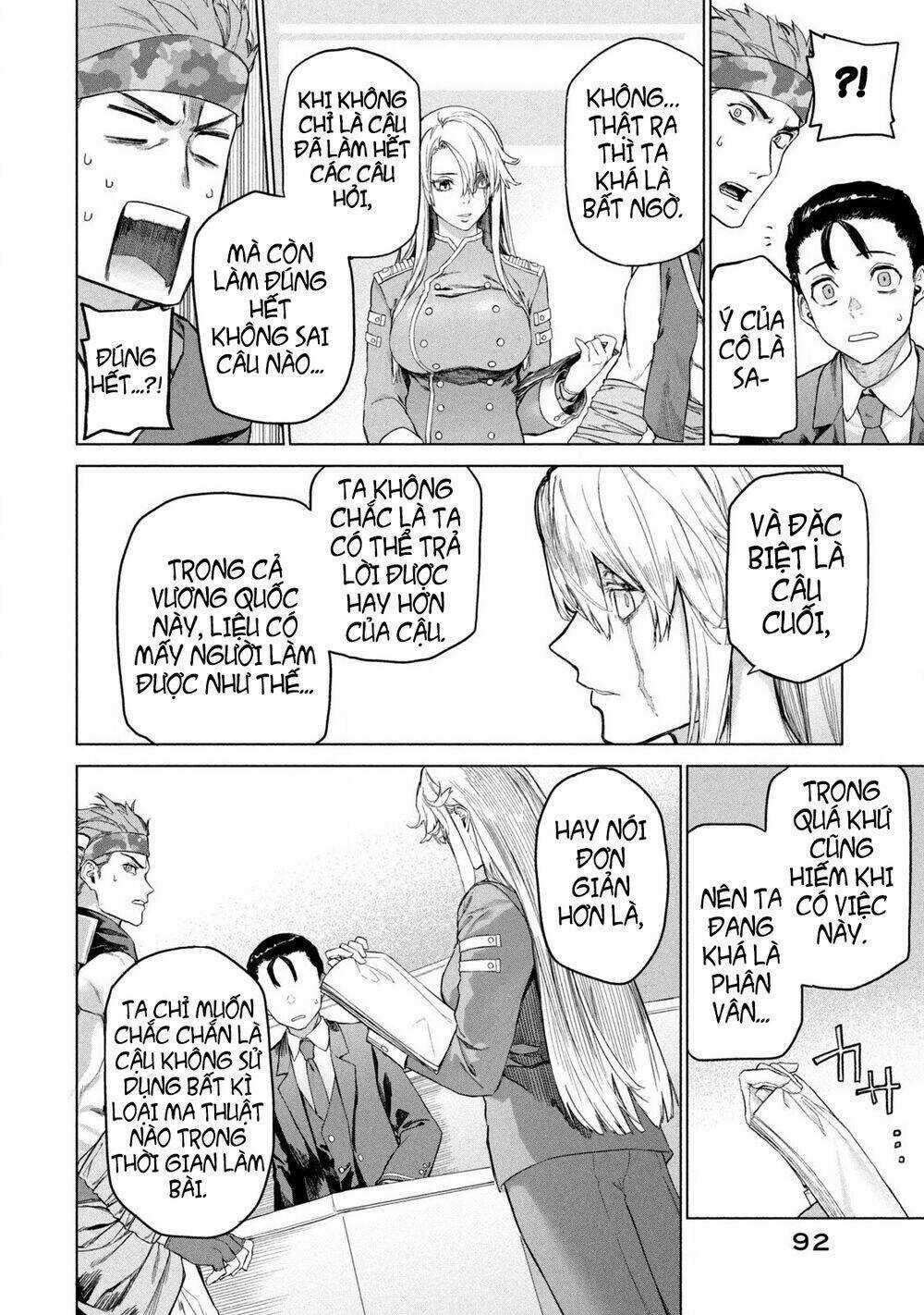 Wagamama Oujo Ni Tsukaeta Bannoushitsuji, Tonari No Teikoku De Saikyou No Gunjin Ni Nariagari Musous Chapter 3 trang 11