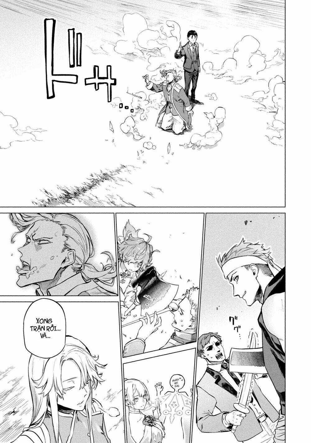 Wagamama Oujo Ni Tsukaeta Bannoushitsuji, Tonari No Teikoku De Saikyou No Gunjin Ni Nariagari Musous Chapter 4 trang 21