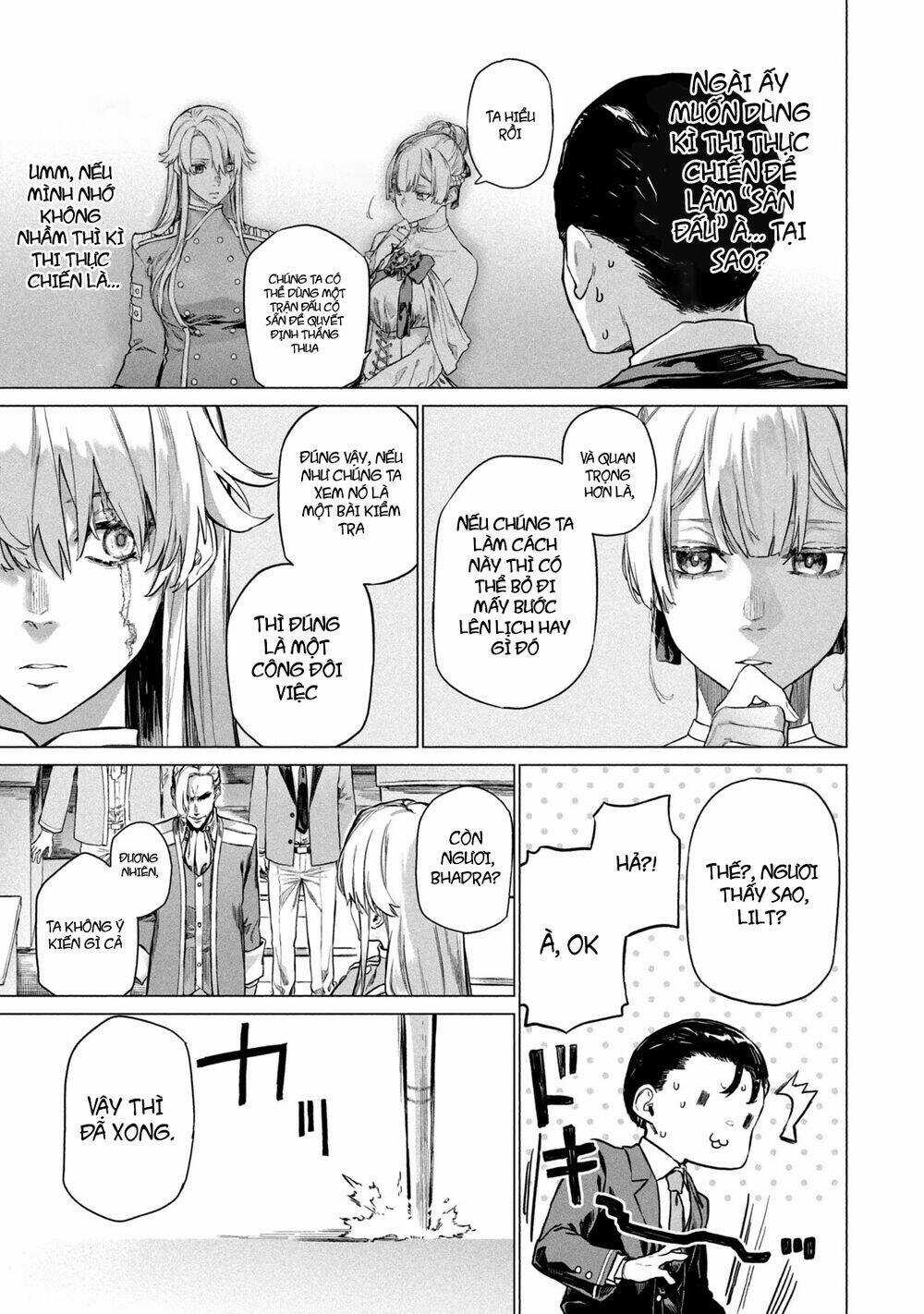 Wagamama Oujo Ni Tsukaeta Bannoushitsuji, Tonari No Teikoku De Saikyou No Gunjin Ni Nariagari Musous Chapter 4 trang 8