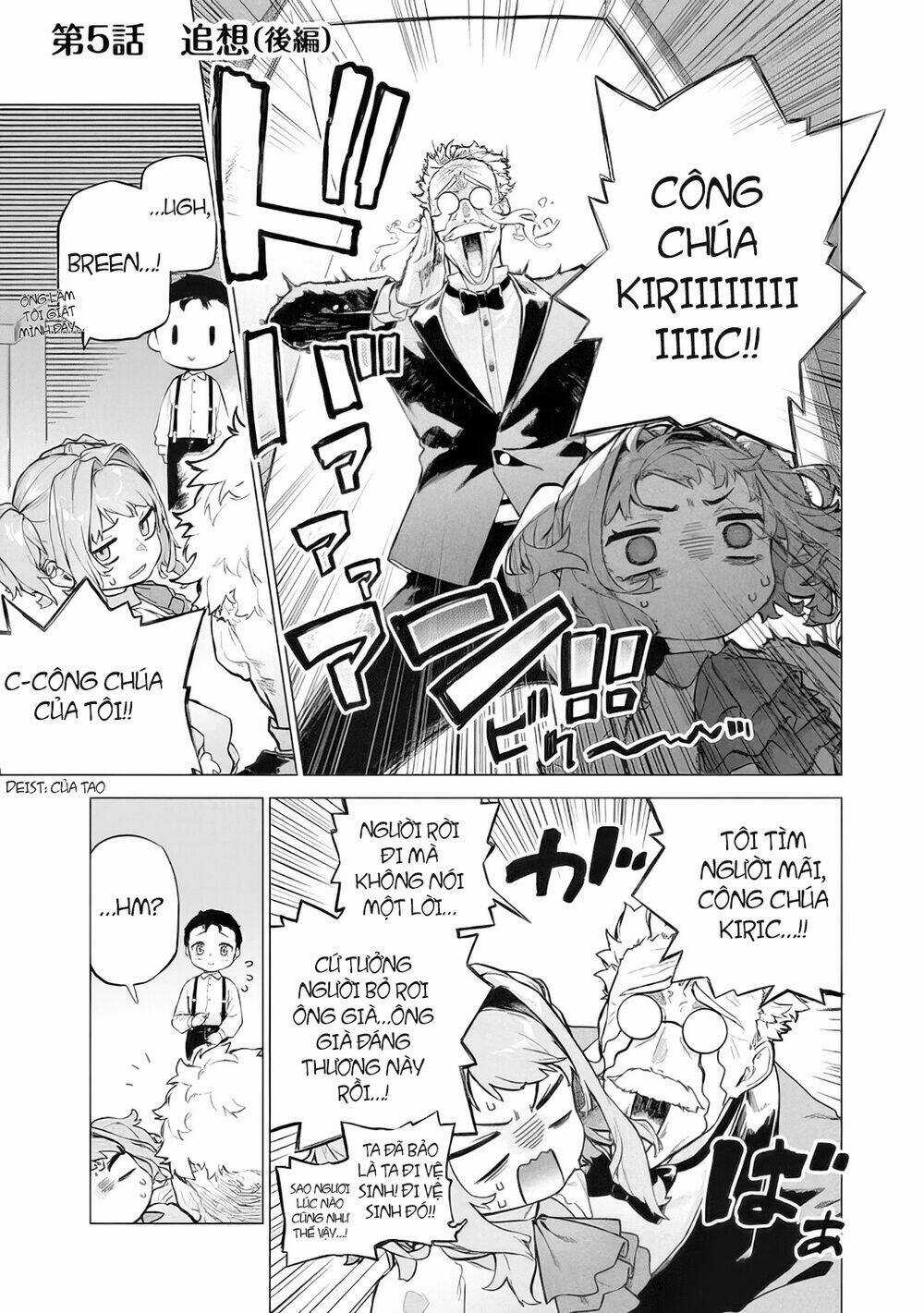 Wagamama Oujo Ni Tsukaeta Bannoushitsuji, Tonari No Teikoku De Saikyou No Gunjin Ni Nariagari Musous Chapter 5 trang 10