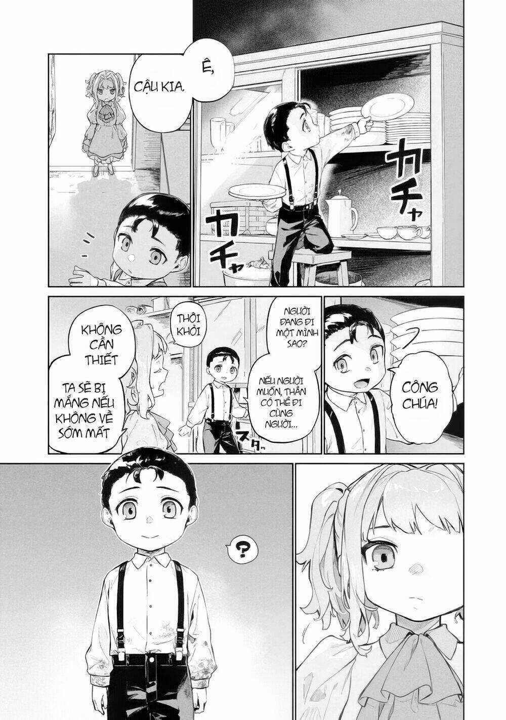 Wagamama Oujo Ni Tsukaeta Bannoushitsuji, Tonari No Teikoku De Saikyou No Gunjin Ni Nariagari Musous Chapter 5 trang 2