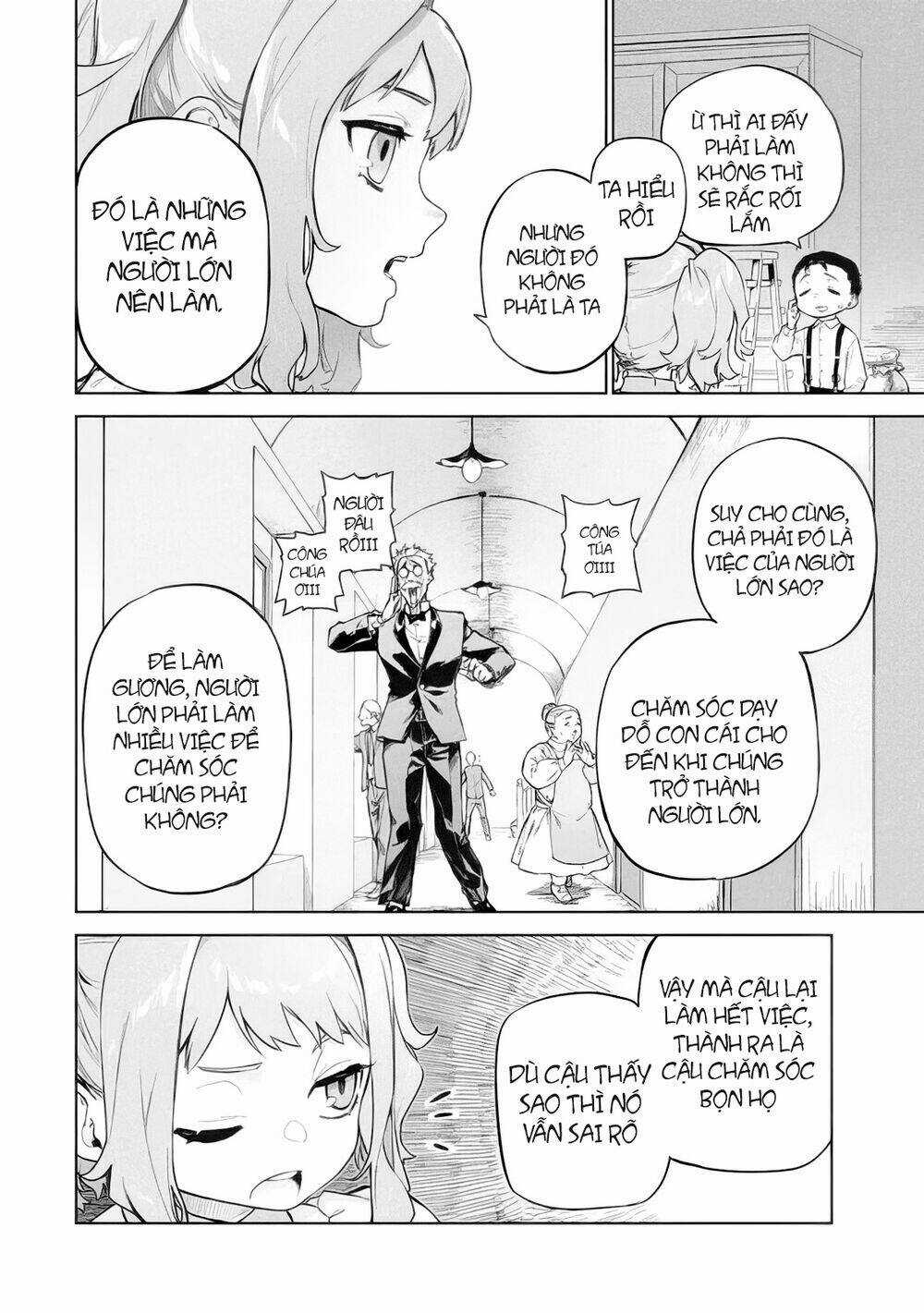 Wagamama Oujo Ni Tsukaeta Bannoushitsuji, Tonari No Teikoku De Saikyou No Gunjin Ni Nariagari Musous Chapter 5 trang 5