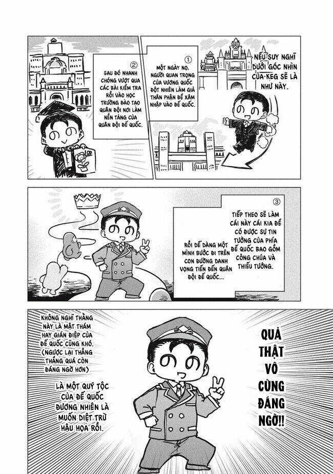 Wagamama Oujo Ni Tsukaeta Bannoushitsuji, Tonari No Teikoku De Saikyou No Gunjin Ni Nariagari Musous Chapter 6 trang 20