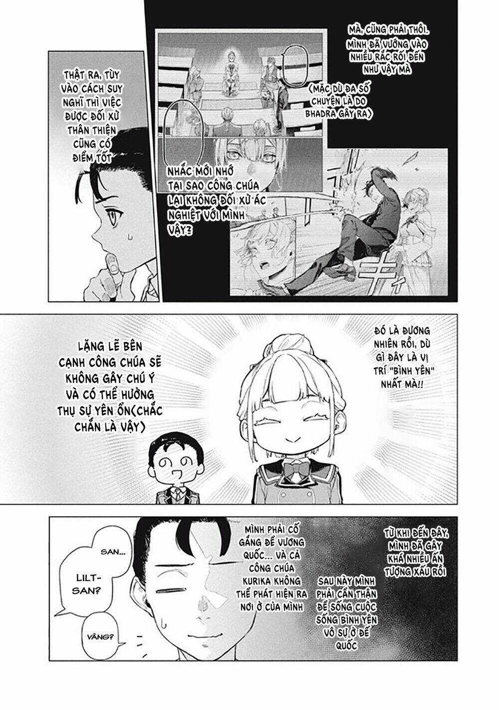 Wagamama Oujo Ni Tsukaeta Bannoushitsuji, Tonari No Teikoku De Saikyou No Gunjin Ni Nariagari Musous Chapter 6 trang 9