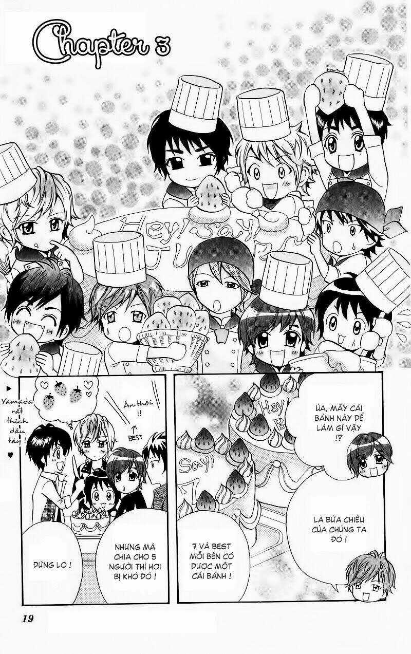 Waiwai Hey! Say! Jump Chapter 3 trang 0