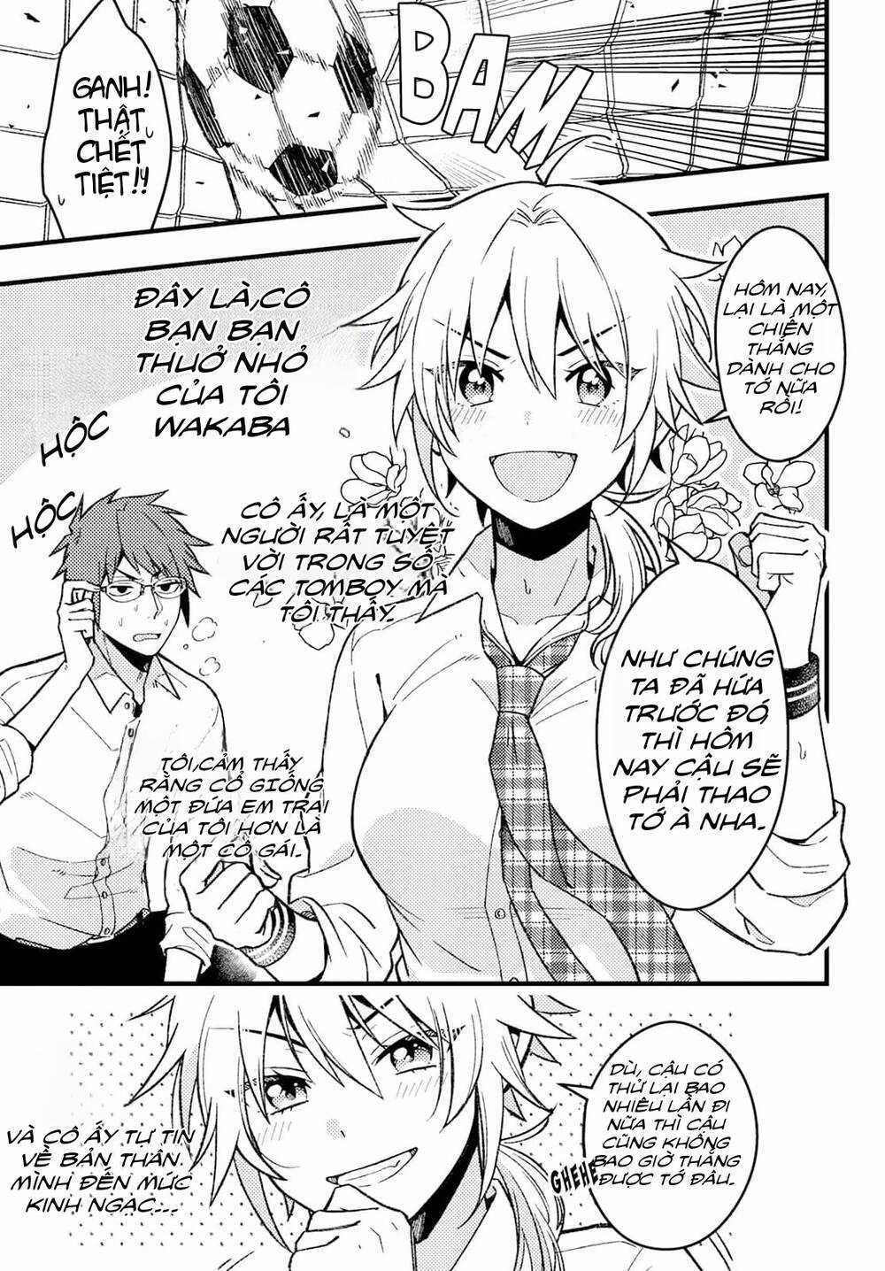 Wakaba-Chan Wa Wakarasetai Chapter 1 trang 3