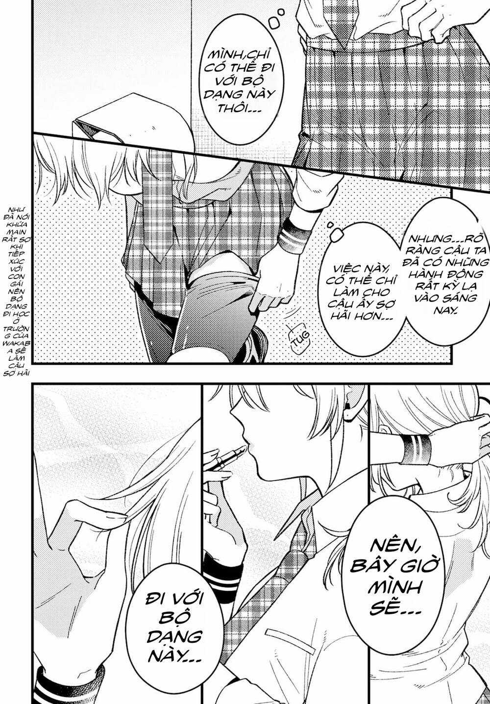 Wakaba-Chan Wa Wakarasetai Chapter 2 trang 8