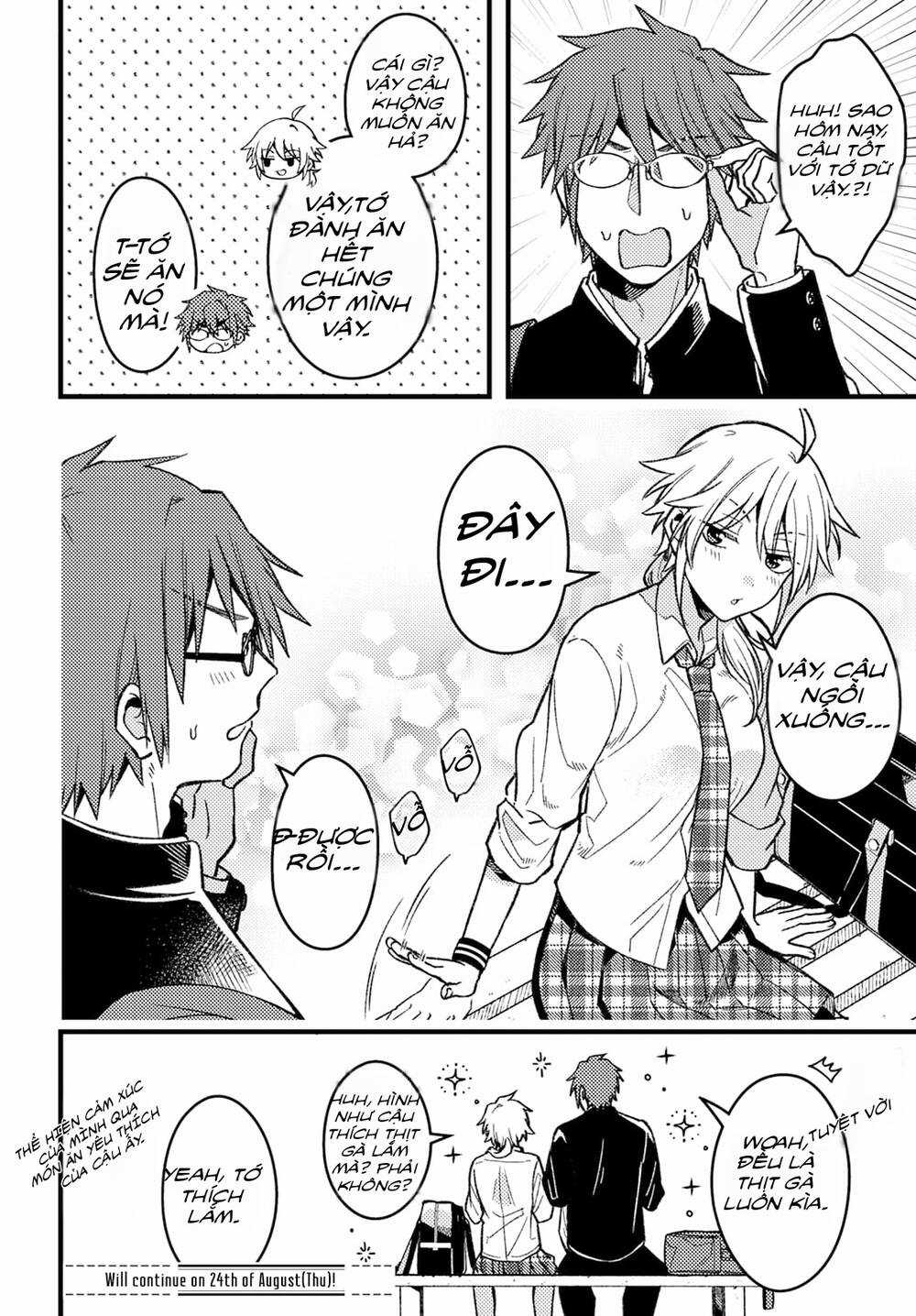 Wakaba-Chan Wa Wakarasetai Chapter 4 trang 11