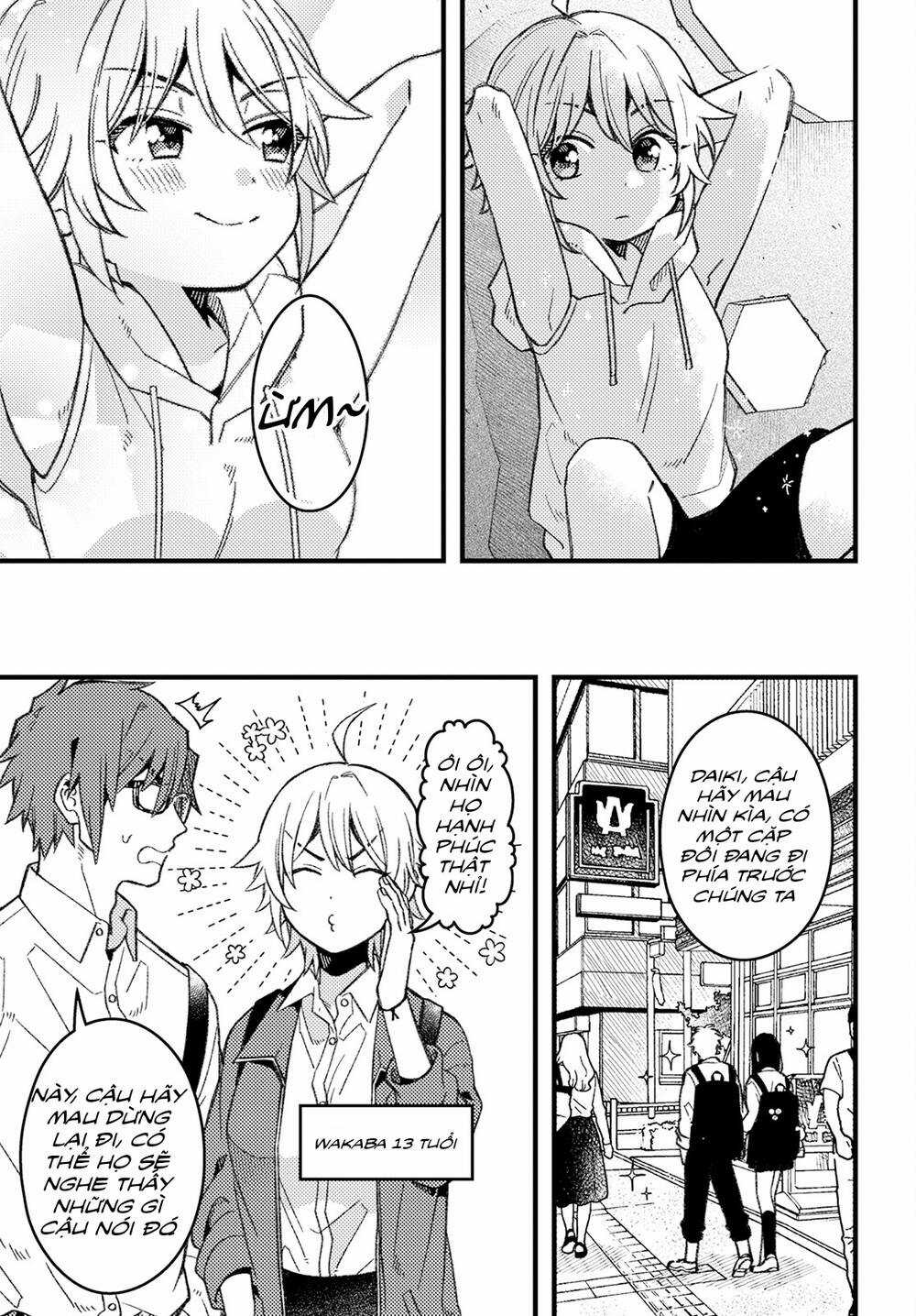 Wakaba-Chan Wa Wakarasetai Chapter 5 trang 4