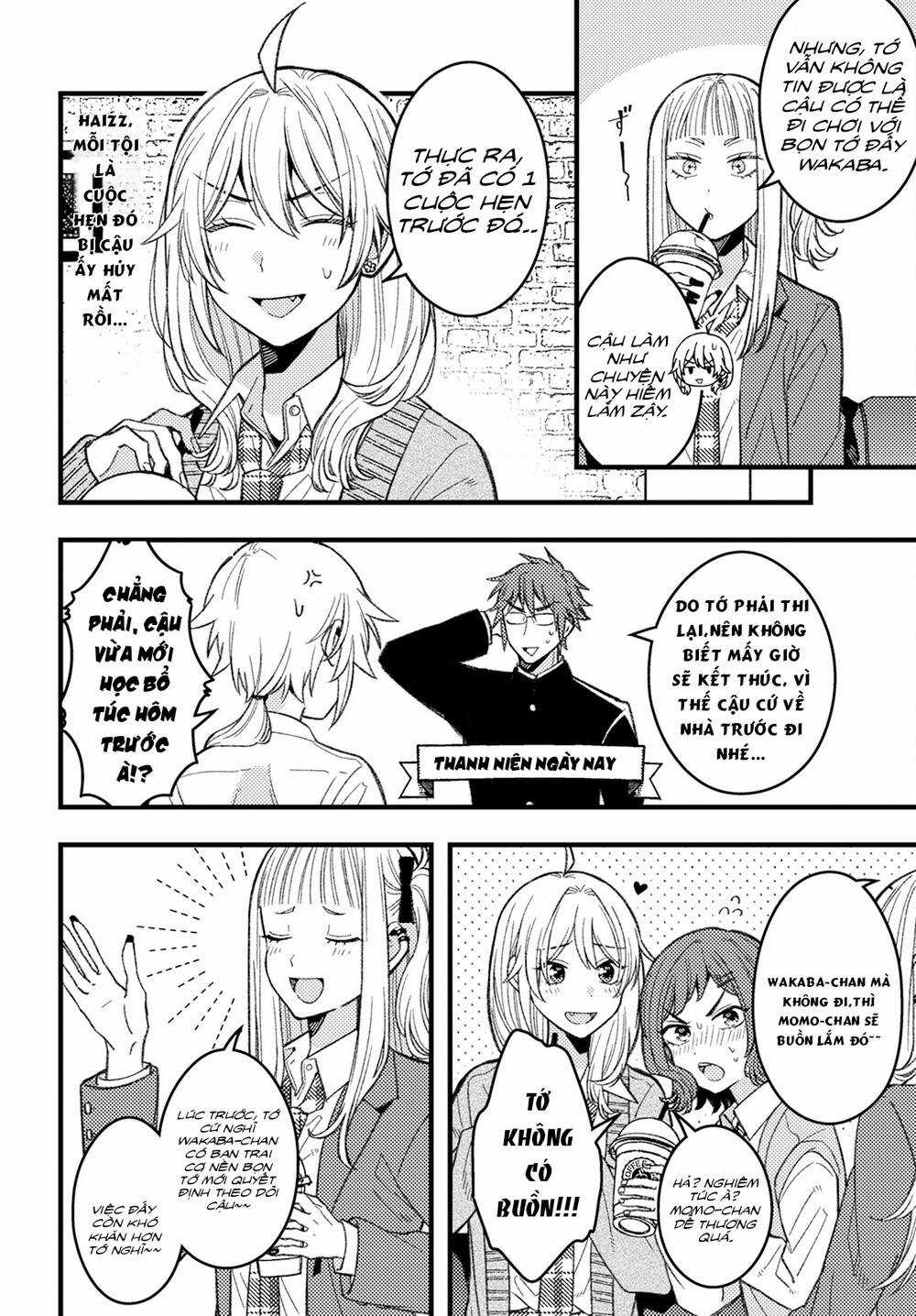 Wakaba-Chan Wa Wakarasetai Chapter 6 trang 4